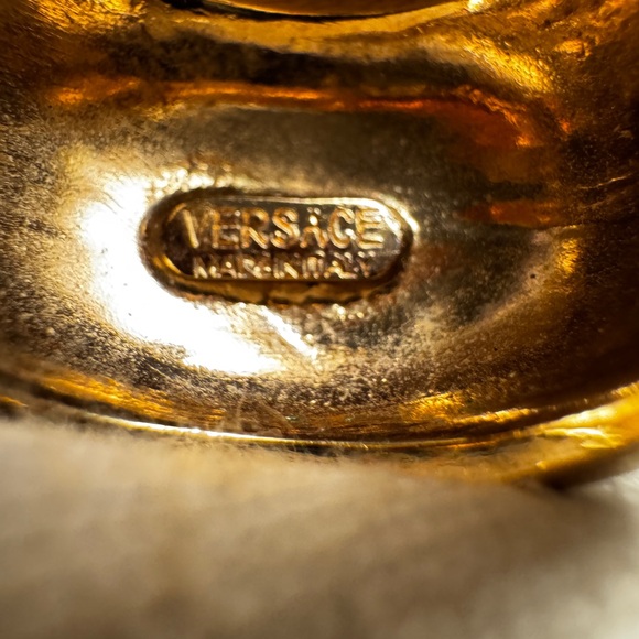 Versace Gold color. With clear crystals in Ring. - Picture 4 of 4